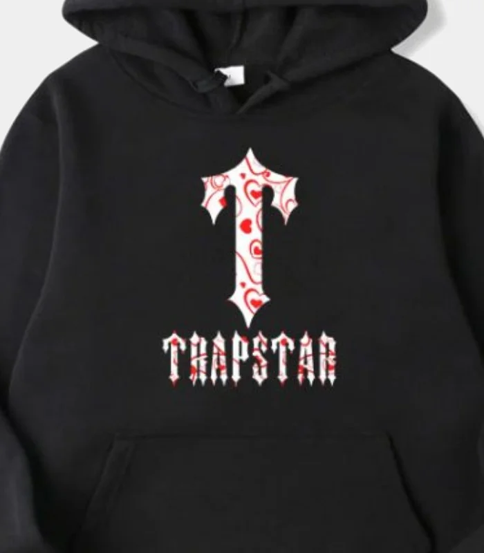 Felpa con cappuccio con stampa floreale di Trapstar1