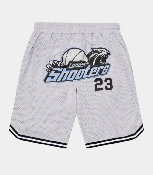 Pantaloncini da basket Trapstar Shooters SS23 Grigio/Blu