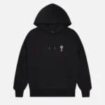 Felpa nera con cappuccio Trapstar Foundation