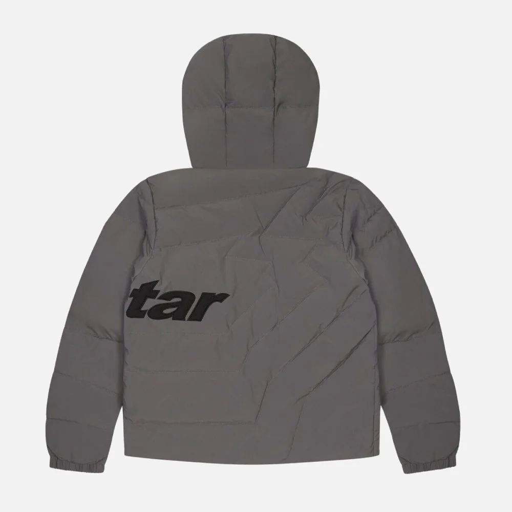 Giacca con cappuccio Trapstar Hyperdrive Grigia1