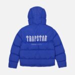 Giacca imbottita con cappuccio Trapstar Decoded Blu1